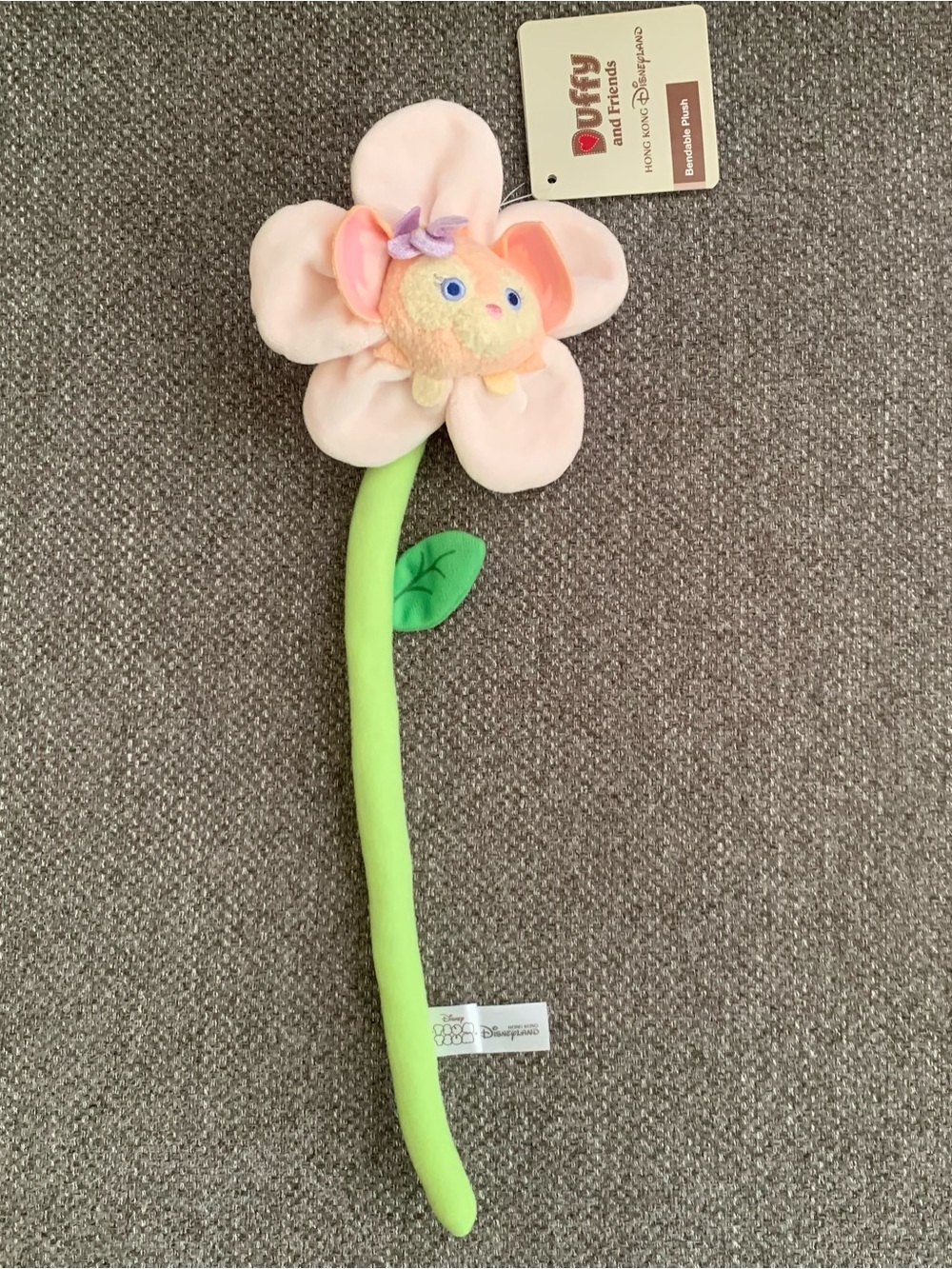 BNWT Disneyland HK Tsum Tsum LinaBell Flower Bendable Plush Duffy and Friends